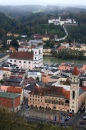 Passau Altstadt Vista de Veste Oberhaus