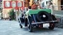 Morris 8 carro de turismo em Cannobio, Itália