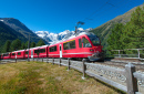 Bernina Express, Alpes Suíços