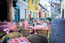 Café de Rua em Szentendre, Hungria