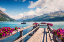 Lago Sils, Alpes Suíços