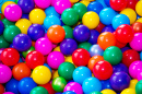 Bolas de Plástico Coloridas