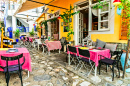 Taberna de Rua, Ilha de Skiathos, Grécia