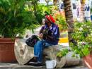 Tocando Músicas de Jimi Hendrix, Ocho Rios, Jamaica