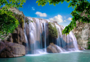 Cachoeira de Erawan, Tailândia