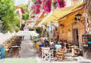 Café de Rua em Atenas, Grécia