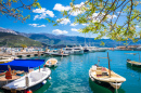 Barcos no cais, Budva, Montenegro