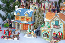 Vila de Natal em miniatura