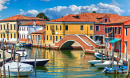Ilha Murano em Veneza, Itália